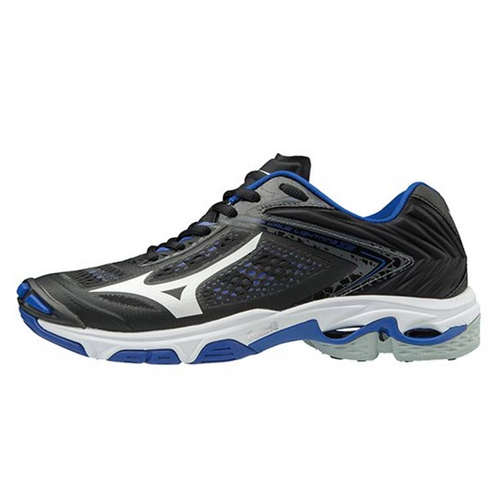 Womens Mizuno Wave Lightning Z5 Volleyball Shoes Black/Royal Philippines (RJUDTW374)